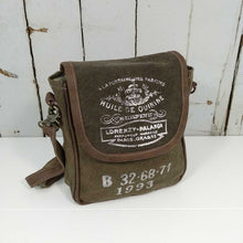 Load image into Gallery viewer, Backyard &#39;Cecilia&#39; Crossbody Bag ~ Canvas/Leather
