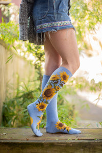 Sunflower - Knee Highs by Modsocks