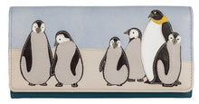 Load image into Gallery viewer, Ollie Penguin Families Purse ~ Mala Leather
