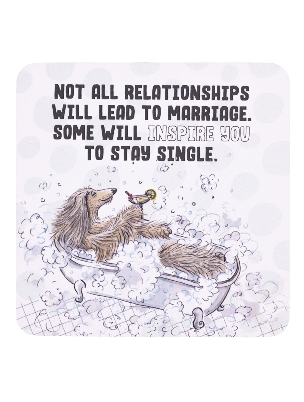 Olive & Co. Marriage Coaster