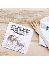 Load image into Gallery viewer, Olive &amp; Co. Marriage Coaster
