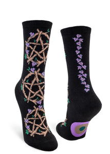 Pentacle - Ladies Crew by Modsocks