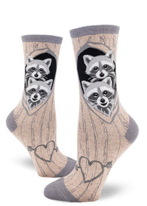 Raccoons’ Den - Ladies Crew by Modsocks