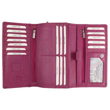 Load image into Gallery viewer, Riccardo Ferrici Leather Wallet ~ Pink
