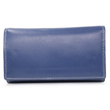 Load image into Gallery viewer, Riccardo Ferrici Leather Wallet ~ Blue
