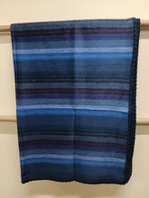 Load image into Gallery viewer, Alpaca Throw ~ BLU002 Made in Ecuador, Single/Throw Size
