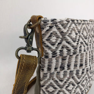 Backyard 'Brenda' Crossbody Bag ~ Canvas/Leather