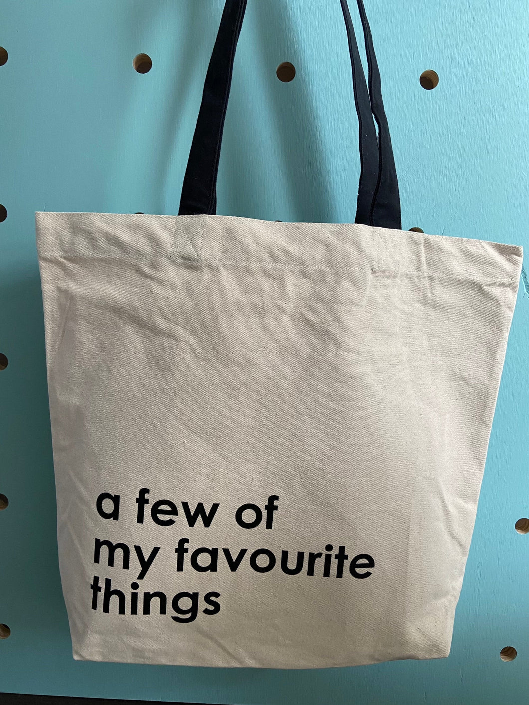 Canvas Tote by Nutmeg Creative - a few of my favourite things