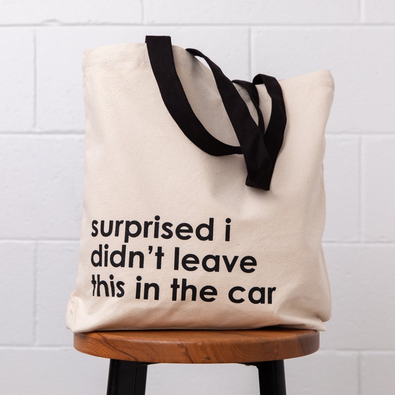 Canvas Tote by Nutmeg Creative - surprised i didn't leave this in the car