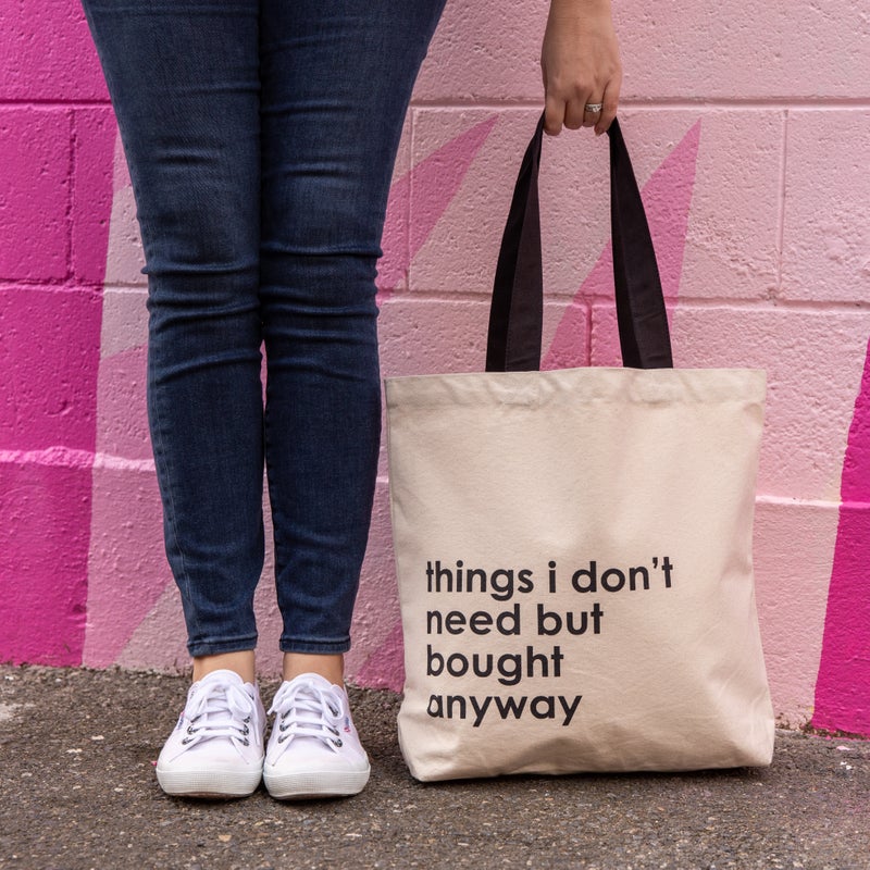 Canvas Tote by Nutmeg Creative - things i don't need but bought anyway