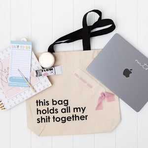 Canvas Tote by Nutmeg Creative - this bag holds all my sh*t together