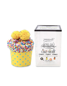 outta Socks ~ Cupcake Yellow