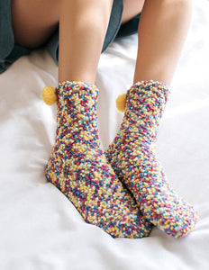 outta Socks ~ Cupcake Yellow