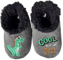 Load image into Gallery viewer, Slumbies® Cosy Toddler Slippers ~ Roarsome
