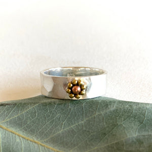 The Silver Flower Ring - Via Smith