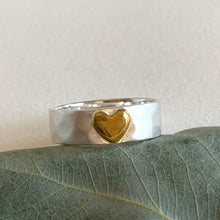 Load image into Gallery viewer, The Silver Heart Ring - Via Smith
