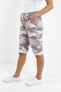 Italian Magic Shorts/Chinos Camo Pink