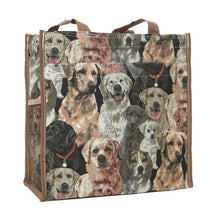 Load image into Gallery viewer, Tapestry Shopper Bag - Dog
