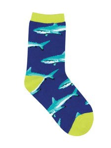 Shark School Kids Socks by Socksmith