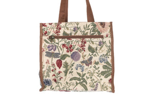 Tapestry Shopper Bag - Morning Garden