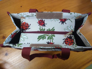 Tapestry Shopper Bag - Ladybug