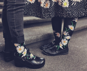 Crazy for Daisies - Knee Highs by Modsocks