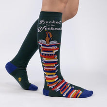 Load image into Gallery viewer, Booked for the Weekend - Knee Highs by Sock it to Me
