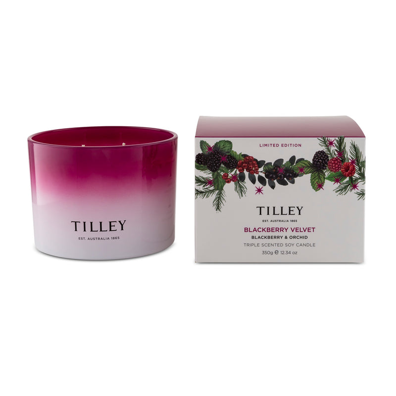 Blackberry Velvet Candle 350g