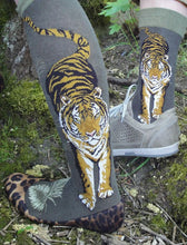 Load image into Gallery viewer, Fierce Tiger - Knee Highs by Modsocks

