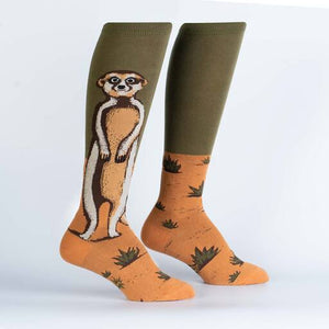 Meerkat Manner - Knee Highs by Sock it to Me