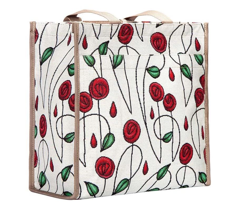 Tapestry Shopper Bag - Rose 2