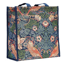 Load image into Gallery viewer, Tapestry Shopper Bag - Strawberry Thief
