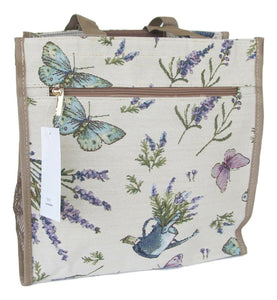 Tapestry Shopper Bag - Lavender