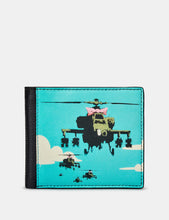 Load image into Gallery viewer, Banksy Apache ~ Leather Wallet Black
