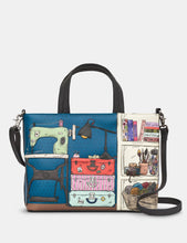 Load image into Gallery viewer, The Craft Room Leather Grab Bag
