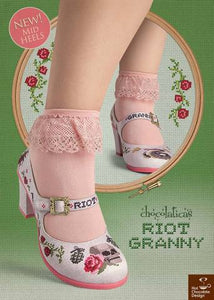 Mid Heels ~ Riot Granny Sz 36 ONLY