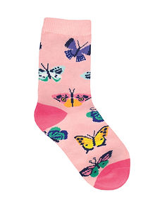 Butterfly Migration Kids Socks by Socksmith