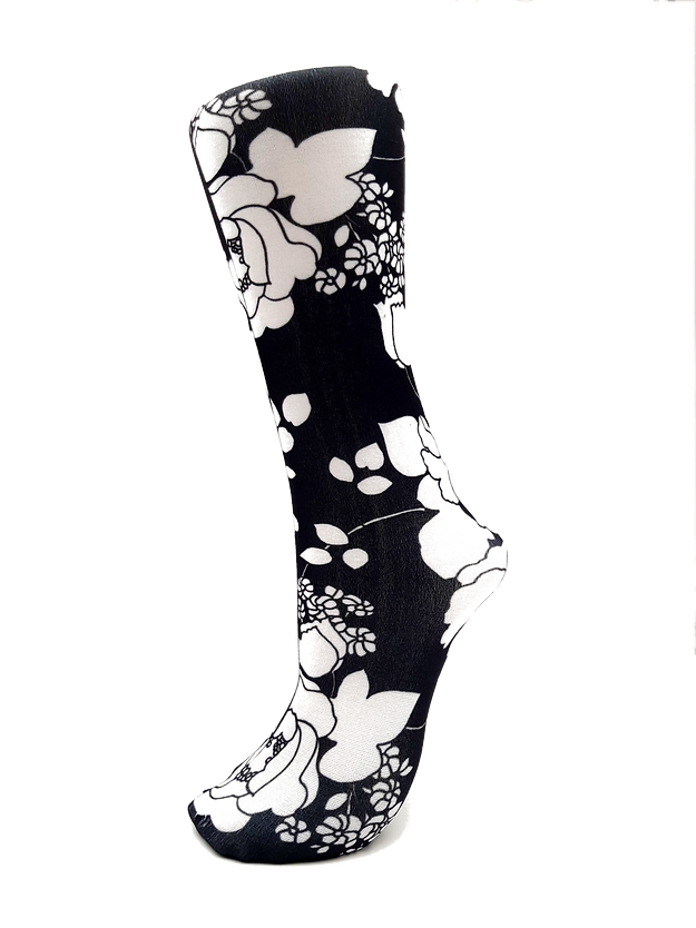 Celeste Stein - Black Davinia - Trouser Sock