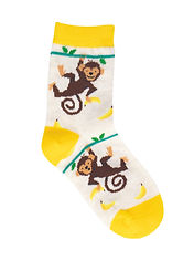 Lil Monkey Kids Socks by Socksmith