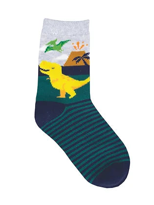 Totally T-Rex Kids Socks by Socksmith