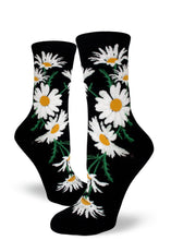 Load image into Gallery viewer, Crazy for Daisies - Ladies Crew by Modsocks
