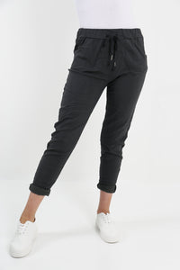 Italian Magic Pants Original Charcoal