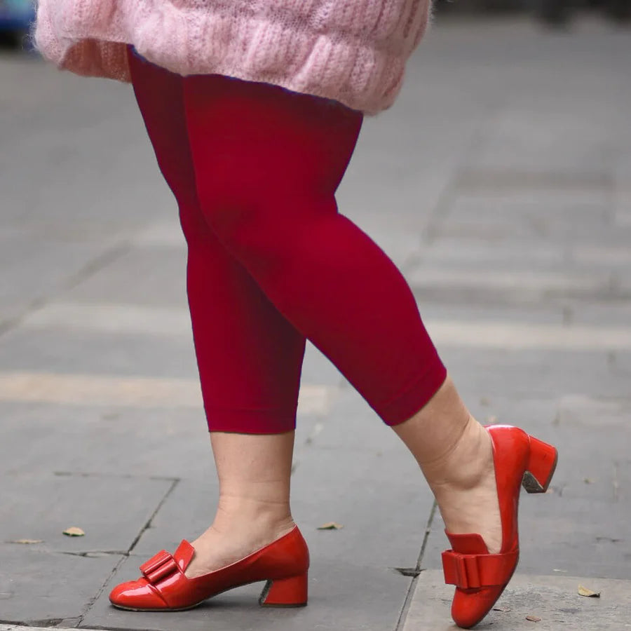 SNAG Capri Blood Red Tights