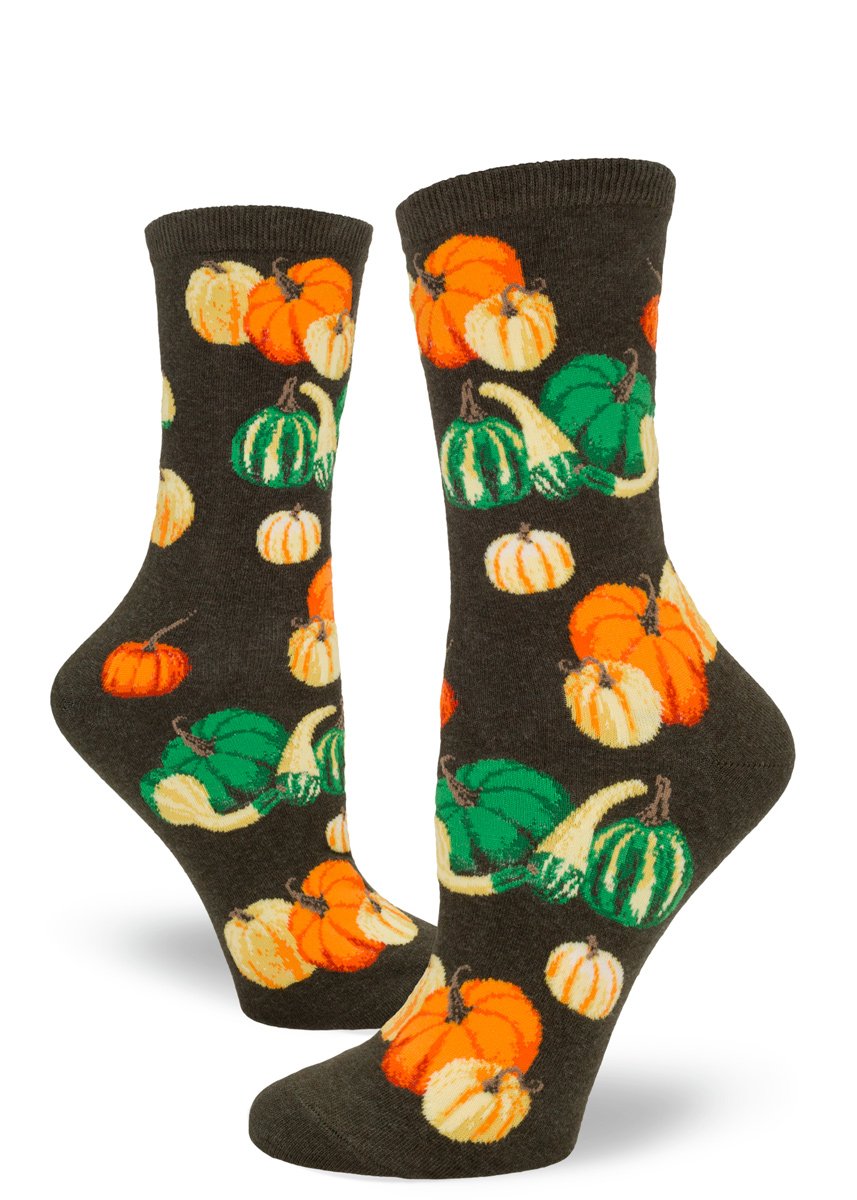 Oh My Gourd - Ladies Crew by Modsocks