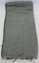 Load image into Gallery viewer, Nepalese Made Wool Throw - Grey
