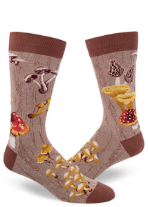 Mushroom - Men's Crew by Modsocks