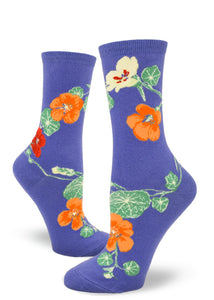 Nasturtiums - Ladies Crew by Modsocks