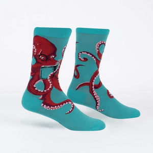 The Octive Reader - Men's Crew Socks by Sock it to Me