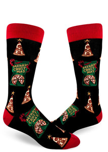 Merry Crustmas - Men's Crew by Modsocks