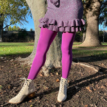Load image into Gallery viewer, SNAG Opaque Grape Escape Tights
